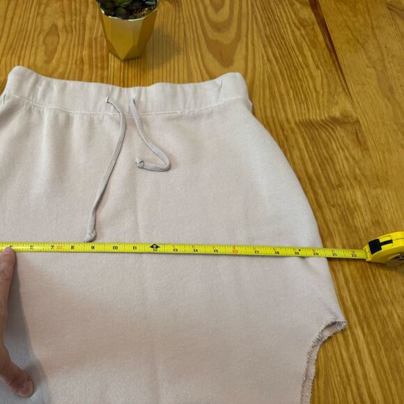 Frank & Eileen Tee Lab Mini Skirt SIZE LRG Unforgettable Donegal Pink Cotton - Picture 5 of 9